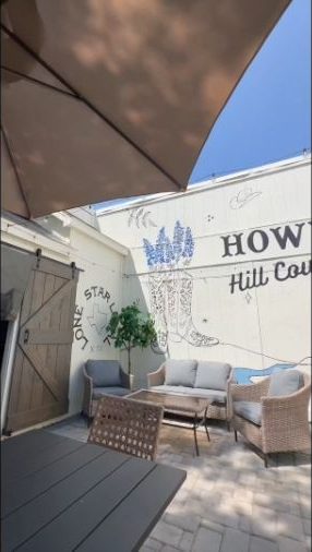 Abby painting a hand-painted mural on site — Scout Hill Co time-lapse